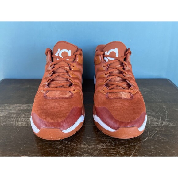 Nike KD 17 Desert Orange Texas Longhorns PE Basketball Shoes Men's Size 11 - Picture 6 of 11